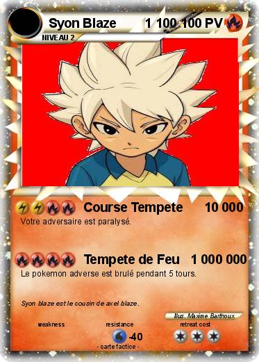 Pokemon Syon Blaze        1 100