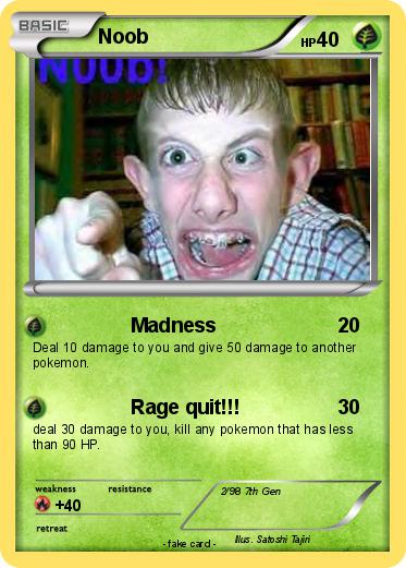 Pokemon Noob