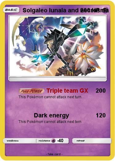 Pokemon Solgaleo lunala and necrosma