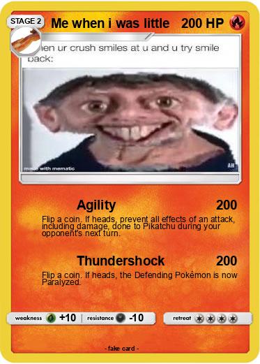 Pokemon Me when i was little