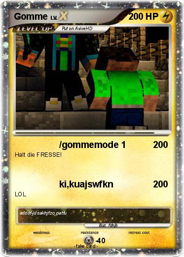 Pokemon Gomme