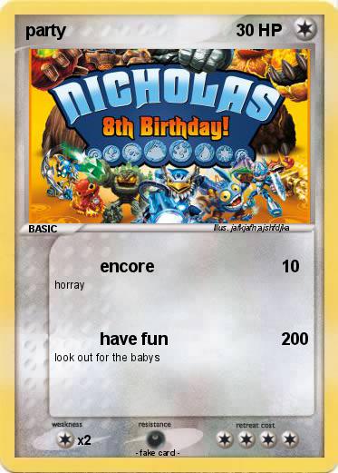 Pokemon party