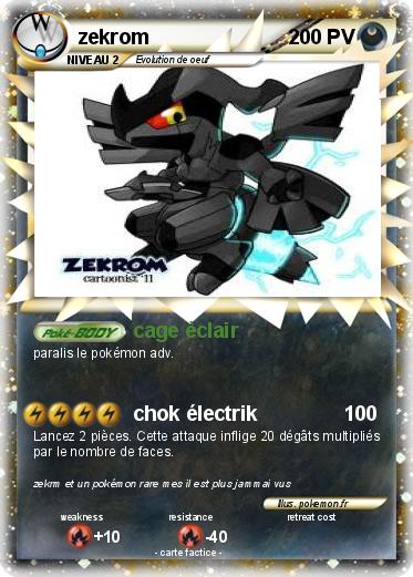 Pokemon zekrom