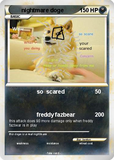 Pokemon nightmare doge