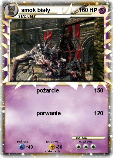 Pokemon smok biały