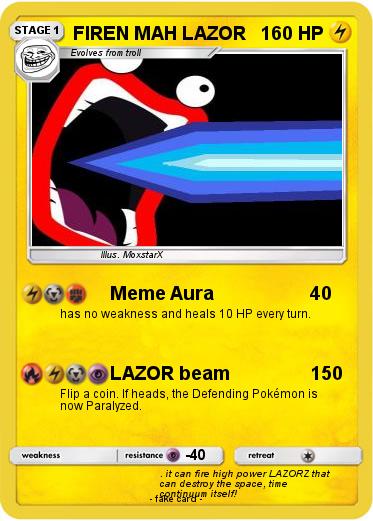 Pokemon FIREN MAH LAZOR