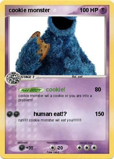 Pokemon cookie monster