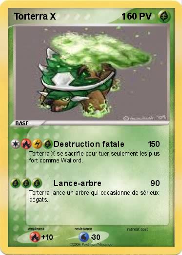 Pokemon Torterra X                          1