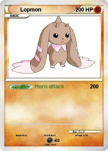 Pokemon Lopmon