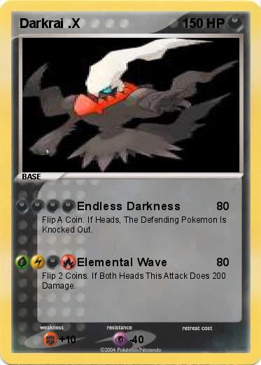 Pokemon Darkrai .X