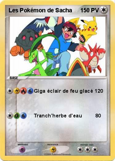Pokemon Les Pokémon de Sacha