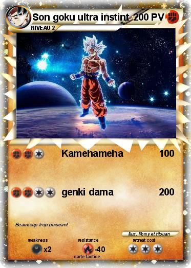 Pokemon Son goku ultra instint