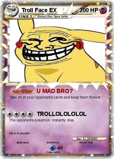Pokemon Troll Face EX