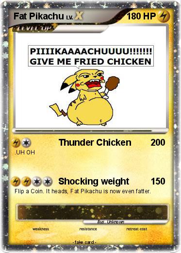 Pokemon Fat Pikachu