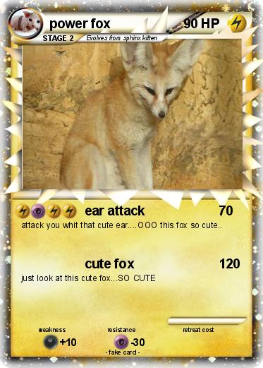 Pokemon power fox