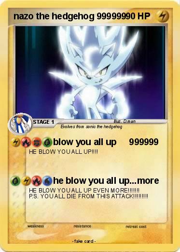 Pokemon nazo the hedgehog 999999
