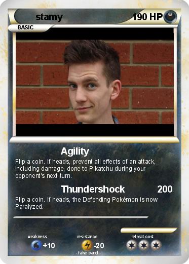 Pokemon stamy