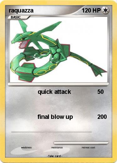 Pokemon raquazza
