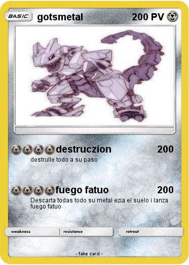 Pokemon gotsmetal