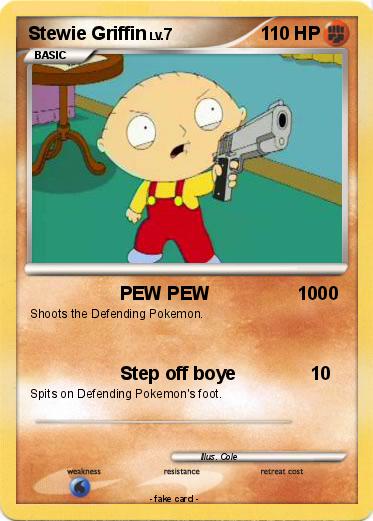 Pokemon Stewie Griffin