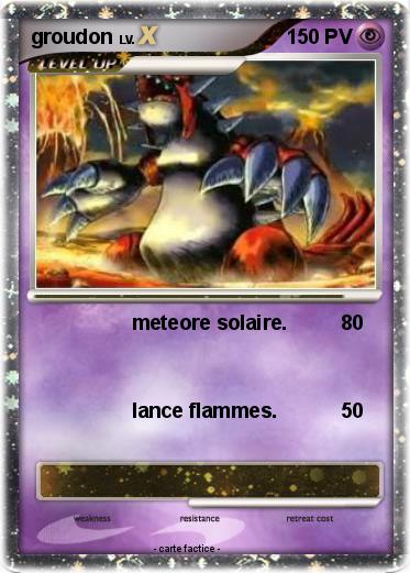 Pokemon groudon