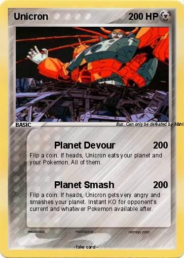 Pokemon Unicron
