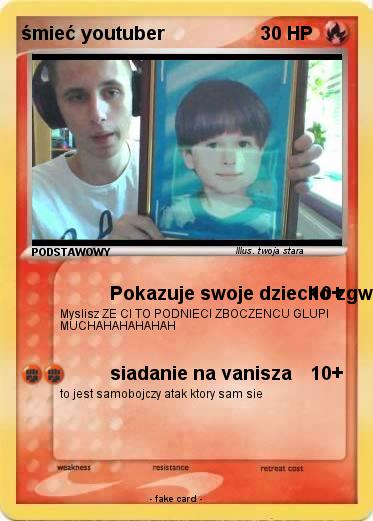 Pokemon śmieć youtuber