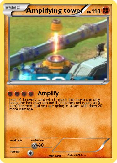Pokemon Amplifying tower