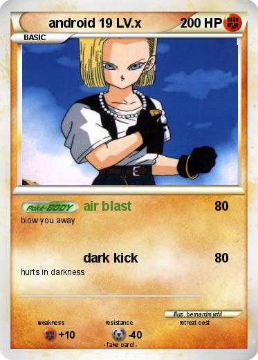 Pokemon android 19 LV.x