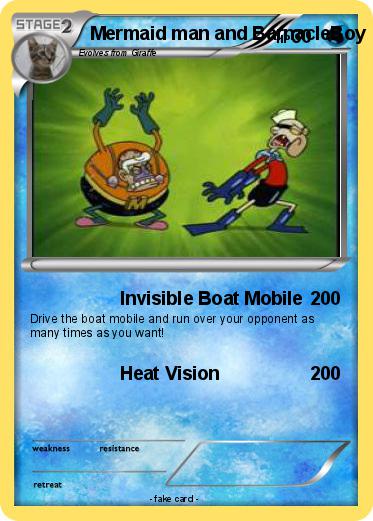 Pokemon Mermaid man and BarnacleBoy