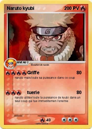 Pokemon Naruto kyubi