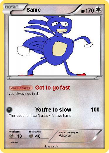 Pokemon Sanic
