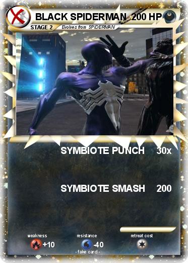 Pokemon BLACK SPIDERMAN