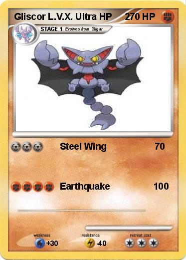 Pokemon Gliscor L.V.X. Ultra HP     2
