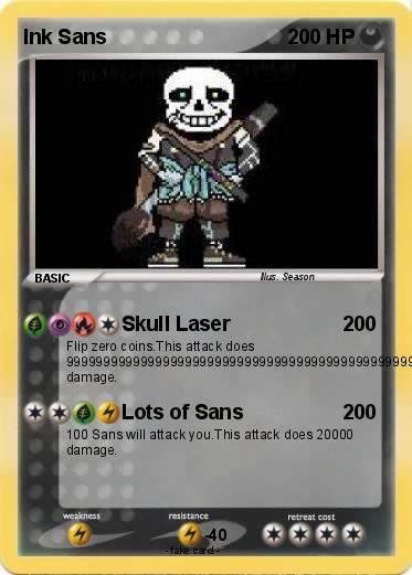 Pokemon Ink Sans