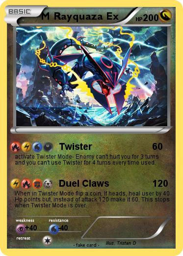 Pokemon M Rayquaza Ex