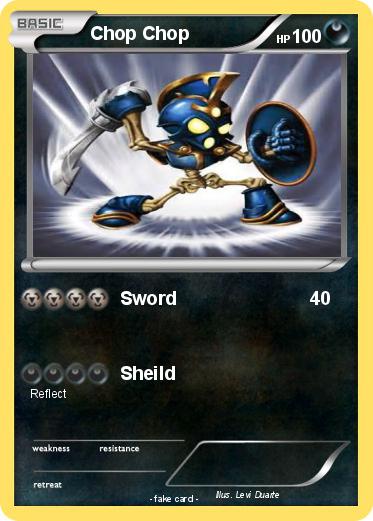 Pokemon Chop Chop