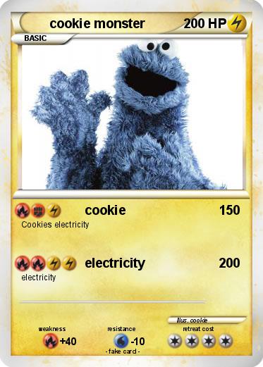 Pokemon cookie monster