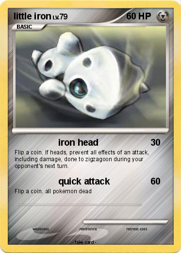 Pokemon little iron