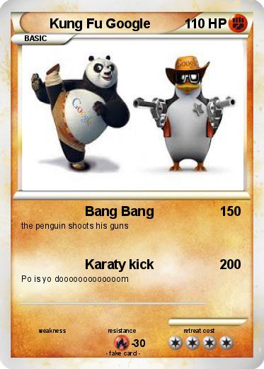 Pokemon Kung Fu Google