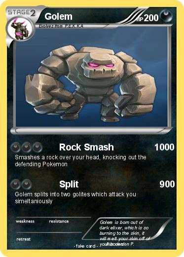 Pokemon Golem