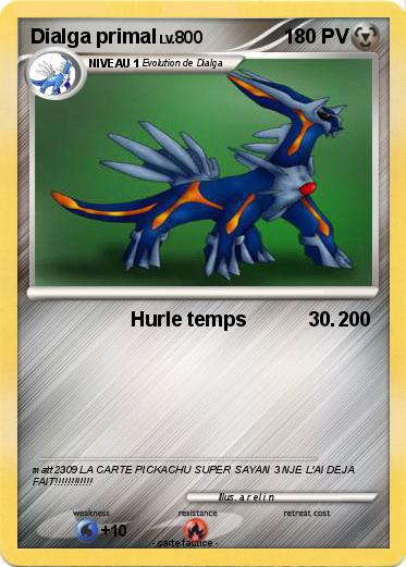 Pokemon Dialga primal