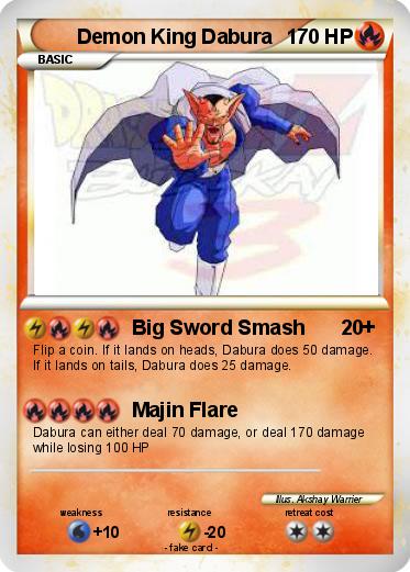 Pokemon Demon King Dabura
