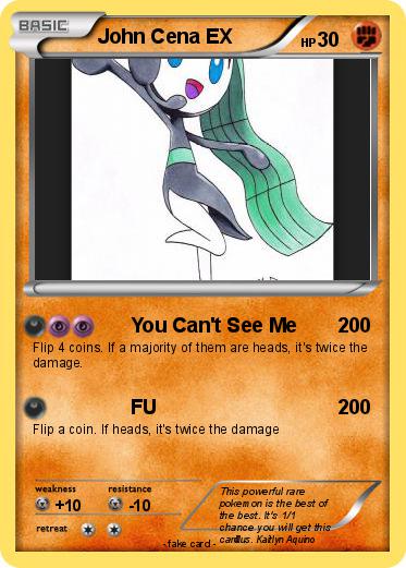 Pokemon John Cena EX