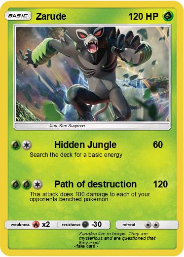 Pokemon Zarude