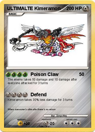 Pokemon ULTIMALTE Kimeramon