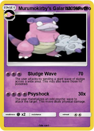 Pokemon Murumokirby's Galarian Slowbro