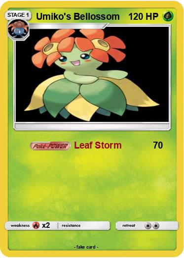 Pokemon Umiko's Bellossom