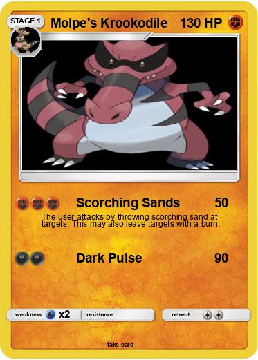 Pokemon Molpe's Krookodile