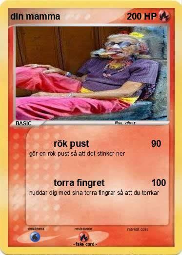 Pokemon din mamma